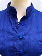 Stehkragenbluse