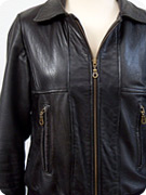 Klicken zum Vergrößern Upcycling Lederjacke